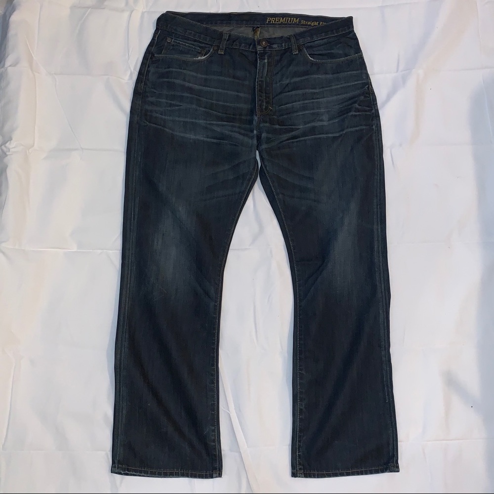 Gap premium straight fit jeans